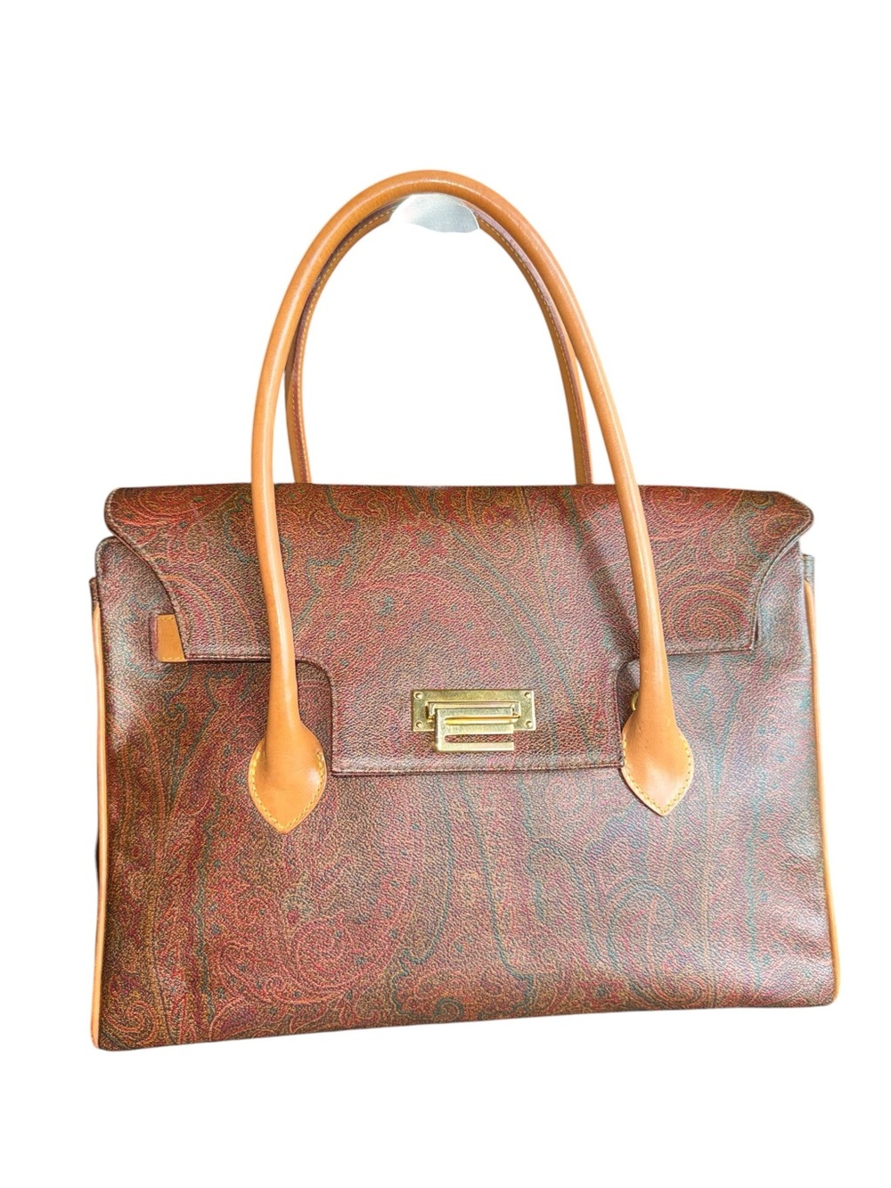 Etro Paisley Handbag EUC